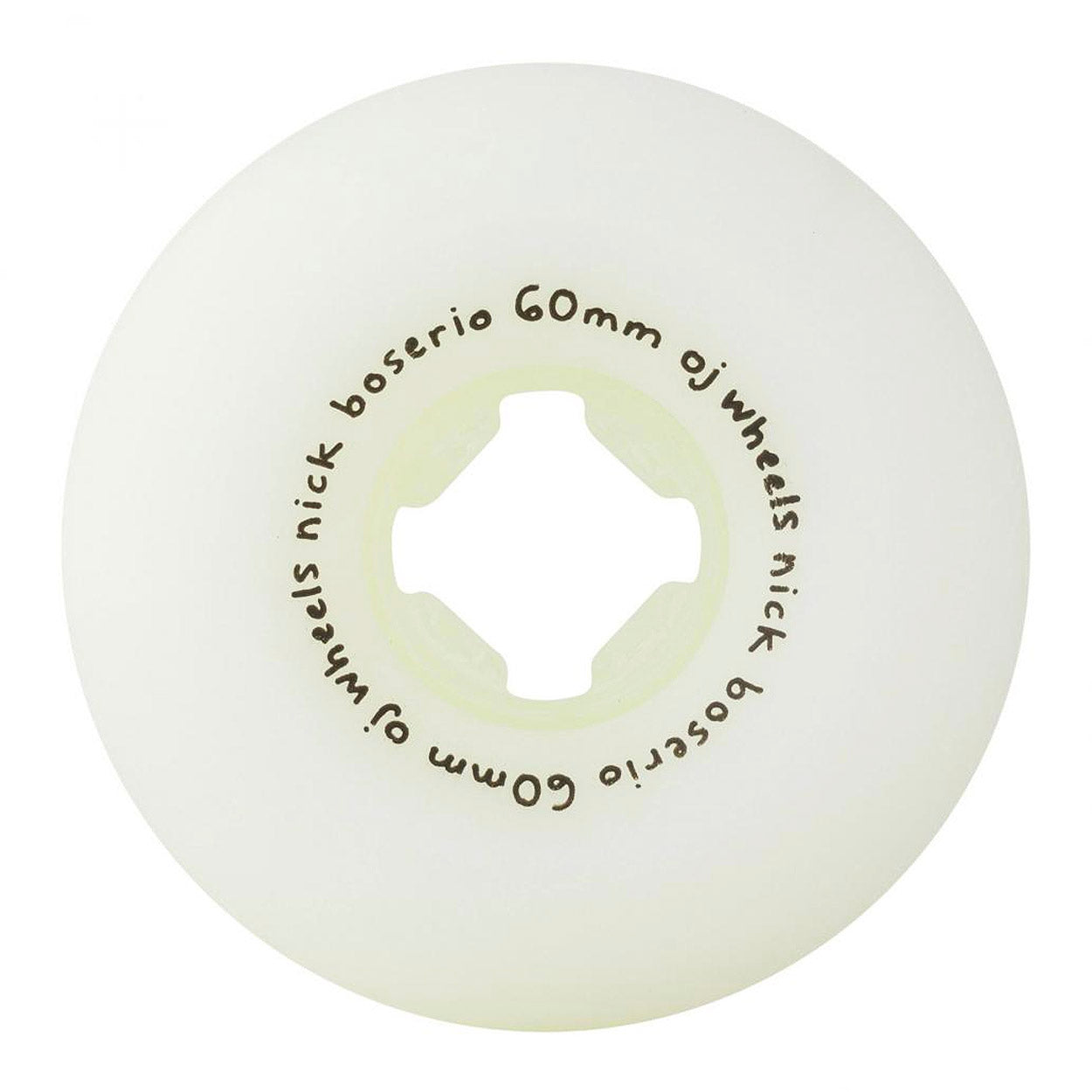 OJ Elite - 60mm - 99a Nick Boserio Ladybugs Original Wheels - White - Prime Delux Store