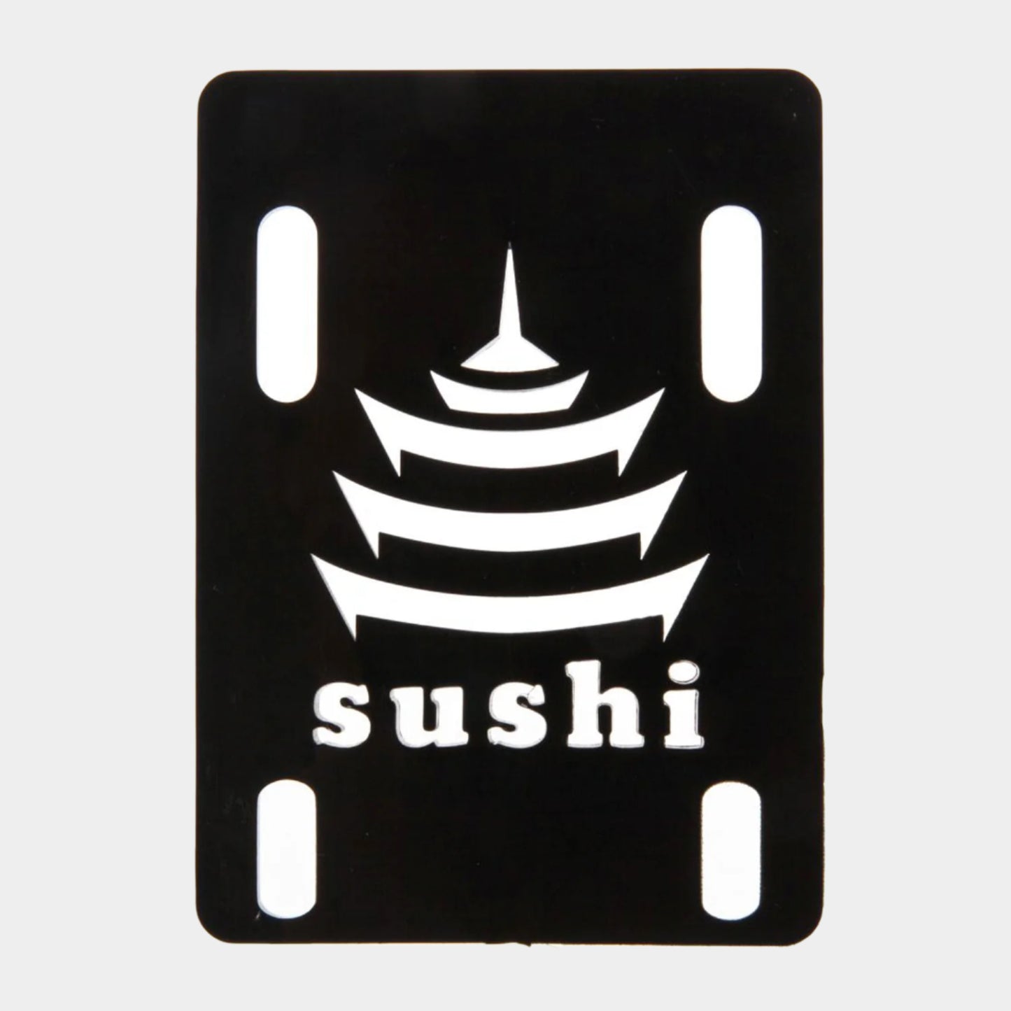 Sushi Pagoda Risers 1/8" (Pack of 2) - Black - Prime Delux Store