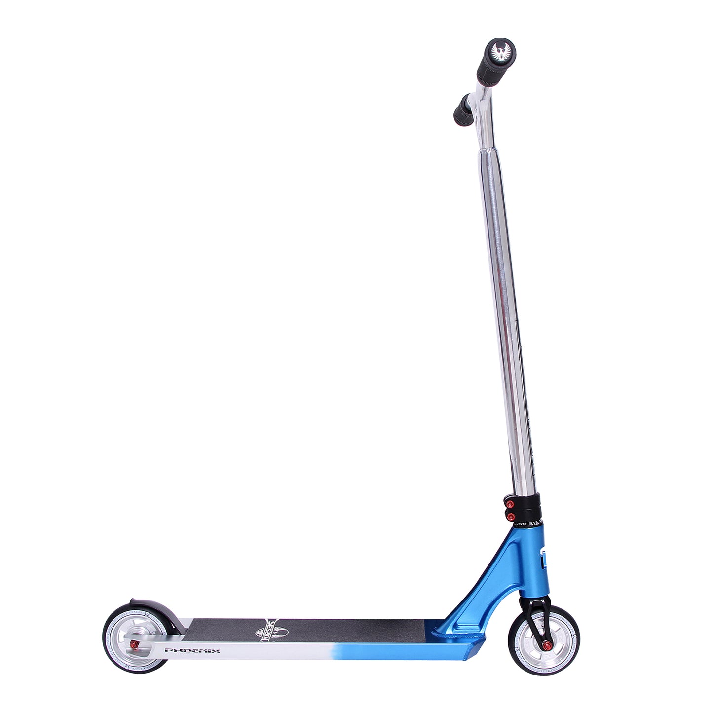 Phoenix Session Complete Scooter - Chrome / Blue - Prime Delux Store