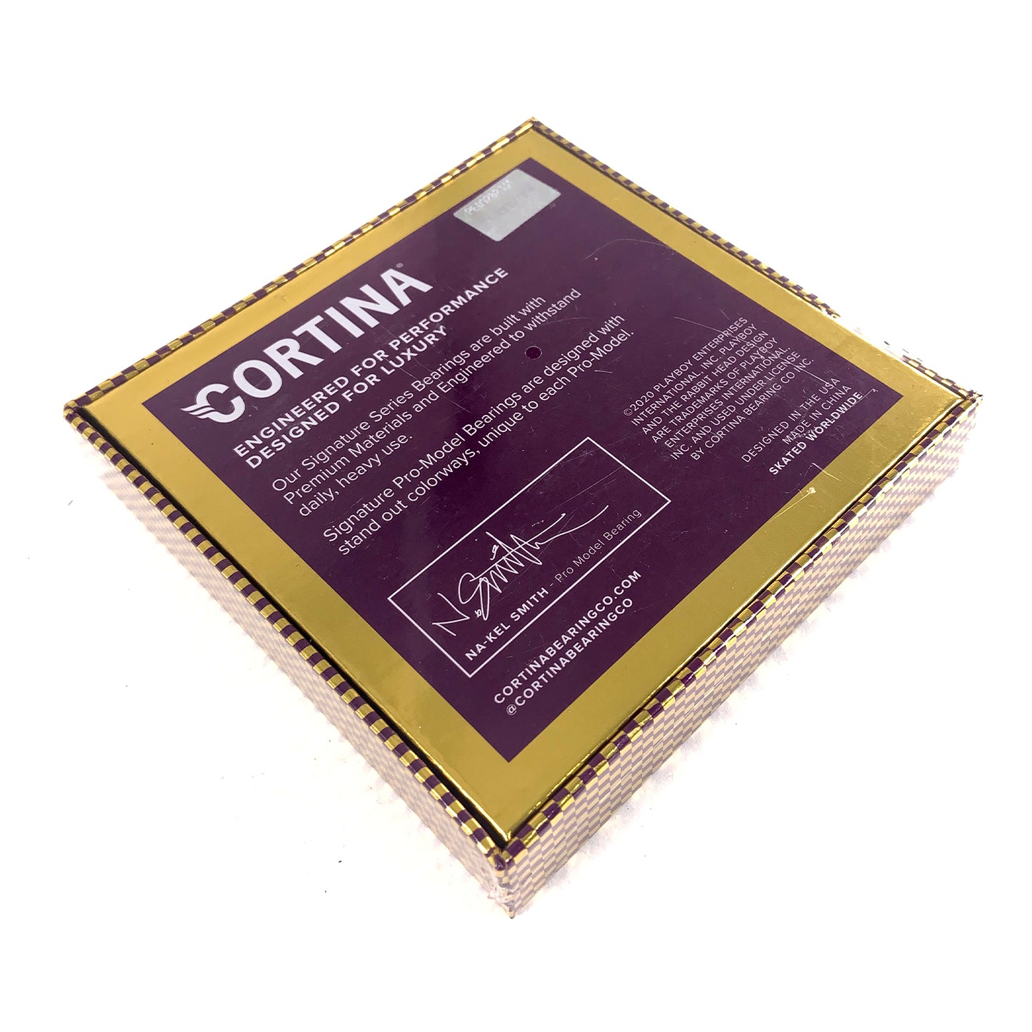 Cortina - Na-kel Smith Signature PlayBoy Model Bearings - Purple - Prime Delux Store