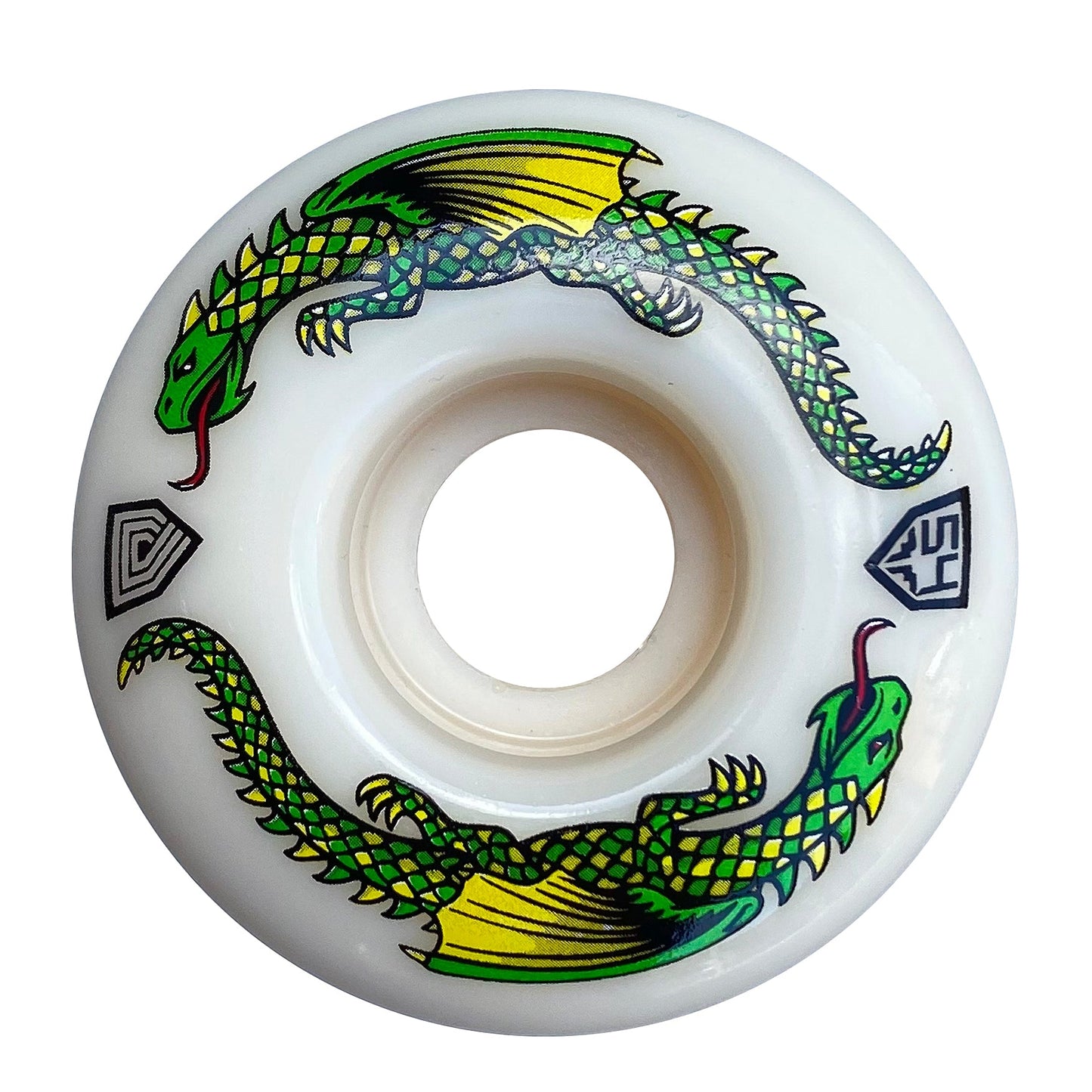 Powell Peralta - 54mm - Dragon Formula Wheels V4 93a - Off White - Prime Delux Store