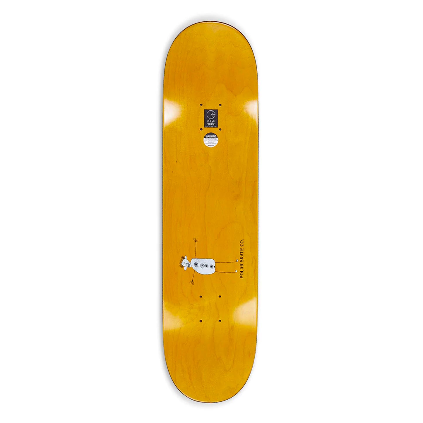 Polar - 8.5" - Roman Gonzales Bernard Deck - Black - Prime Delux Store