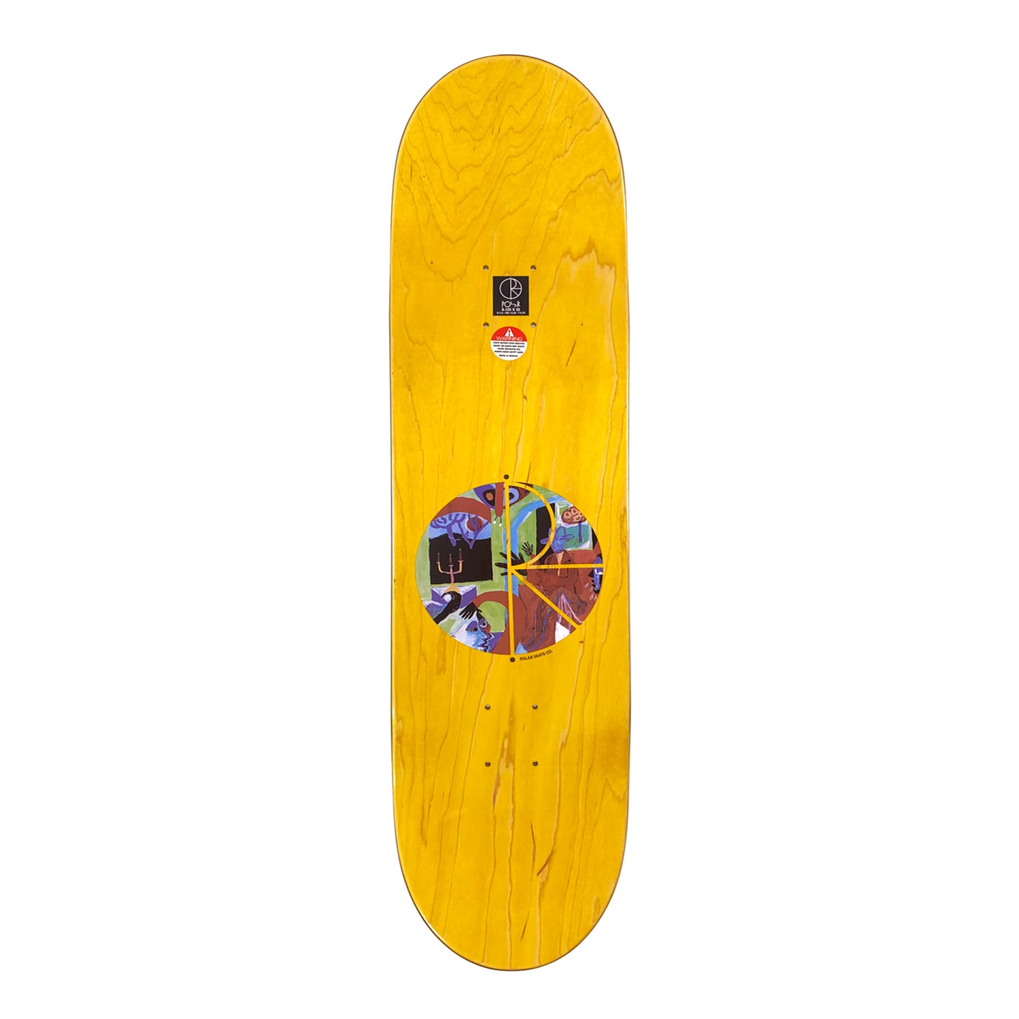 Polar - 8.125" - Paul Grund Moth House Deck - Prime Delux Store