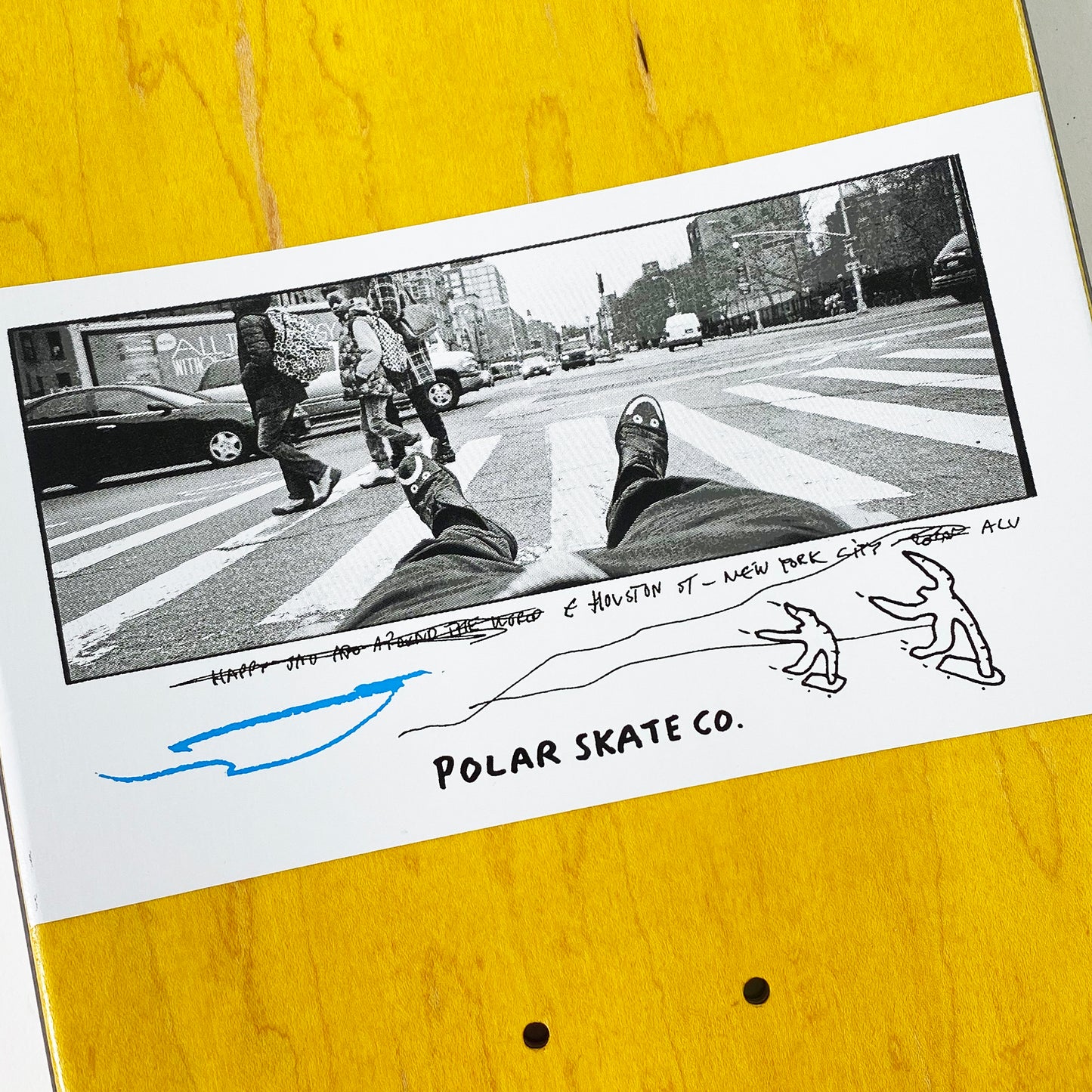 Polar - 8.5" - Happy Sad Houston St (Daytime) Team Deck - Prime Delux Store