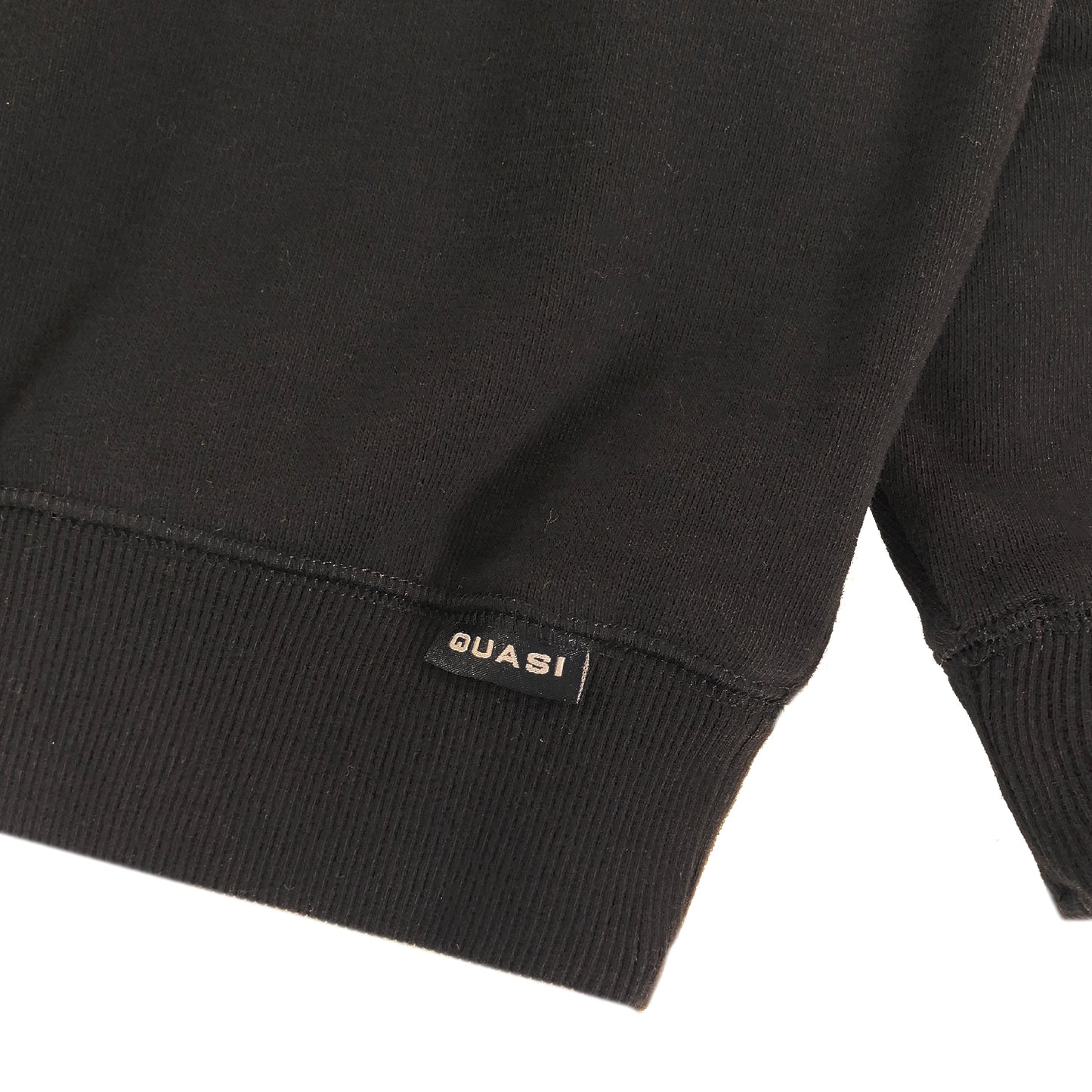 Quasi Q Crew Sweat - Black - Prime Delux Store