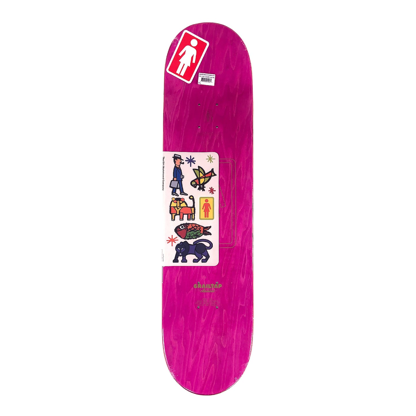 Girl - 8.25" - Pictograph Rick Howard Deck - Prime Delux Store