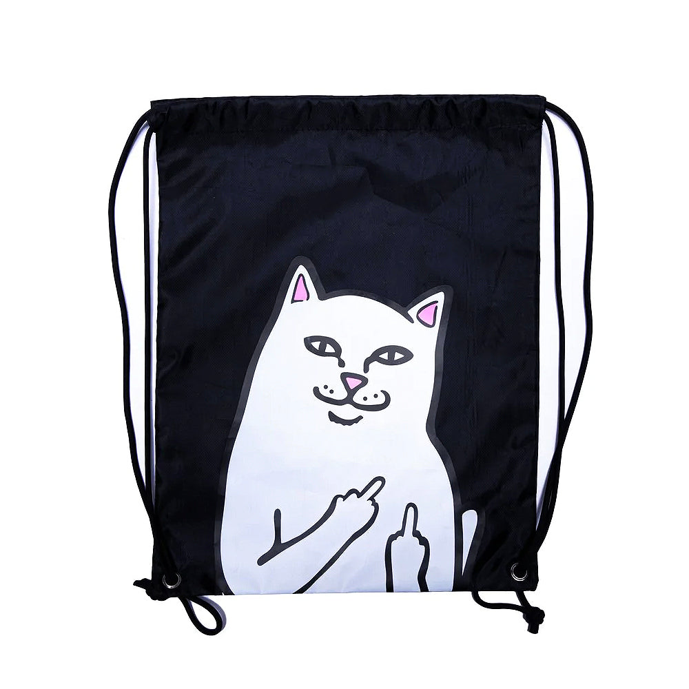 RIPNDIP Lord Nermal Drawstring Bag Black – Prime Delux Store