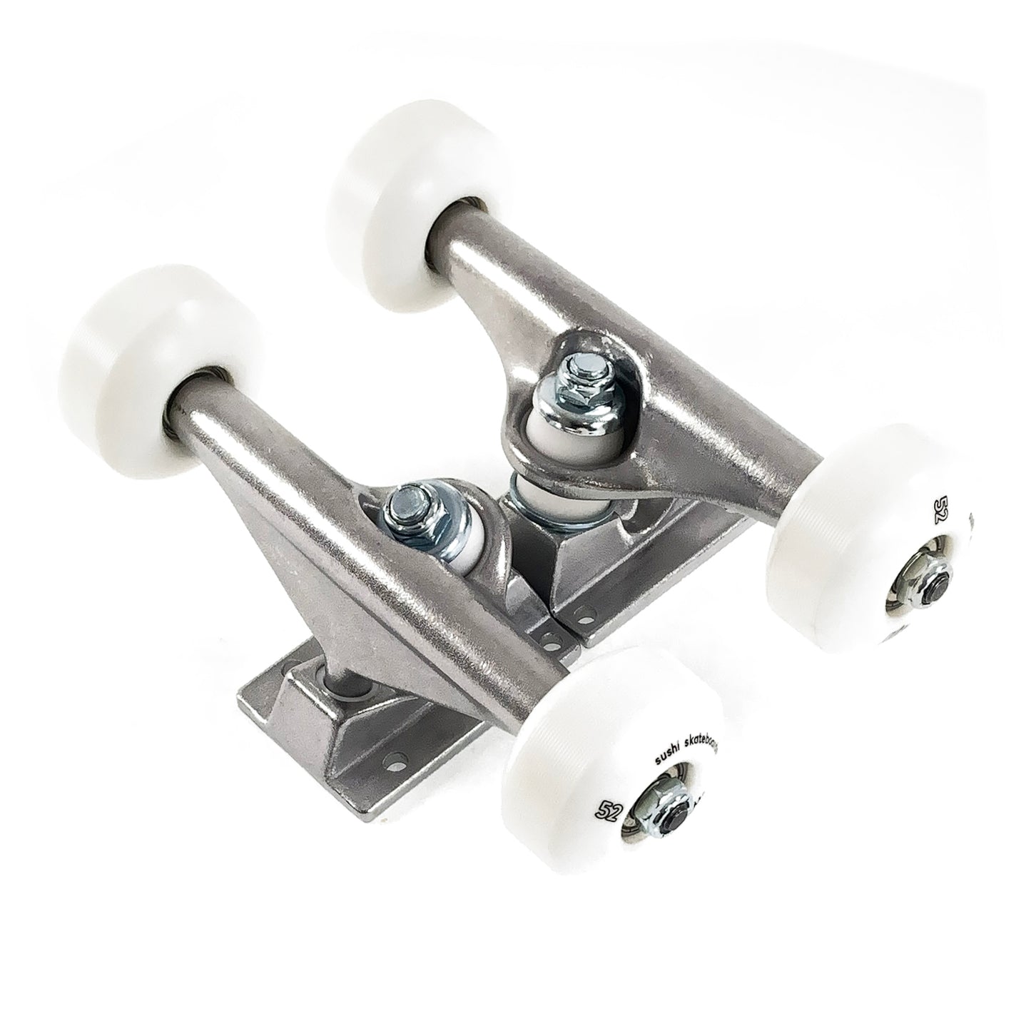 Sushi Undercarriage Kit - 5.25 x 52mm x Abec 5 - Silver - Prime Delux Store