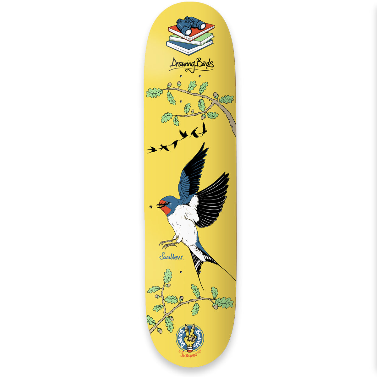 The Drawing Boards - 8.25" - Seasonal Birds - Swallow Deck - Prime Delux Store