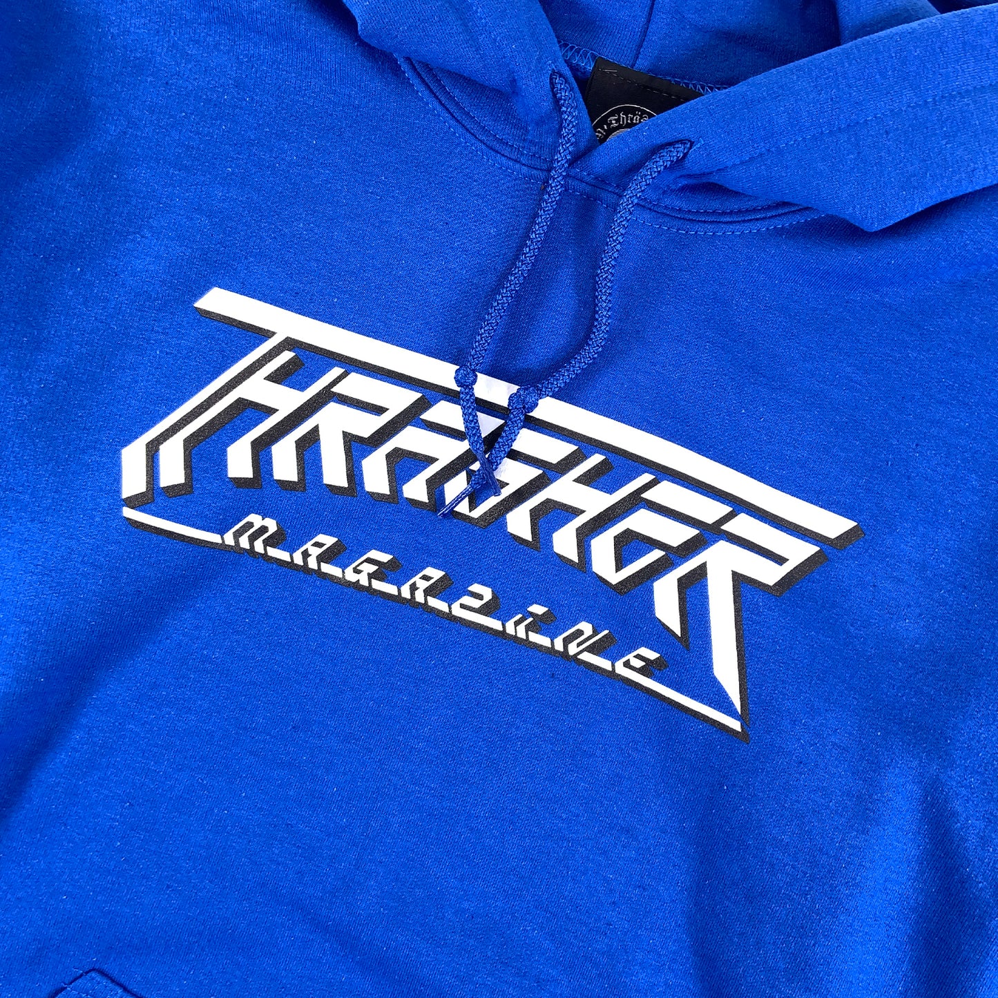 Thrasher - Future Logo - Hooded Sweat - Royal Blue - Prime Delux Store