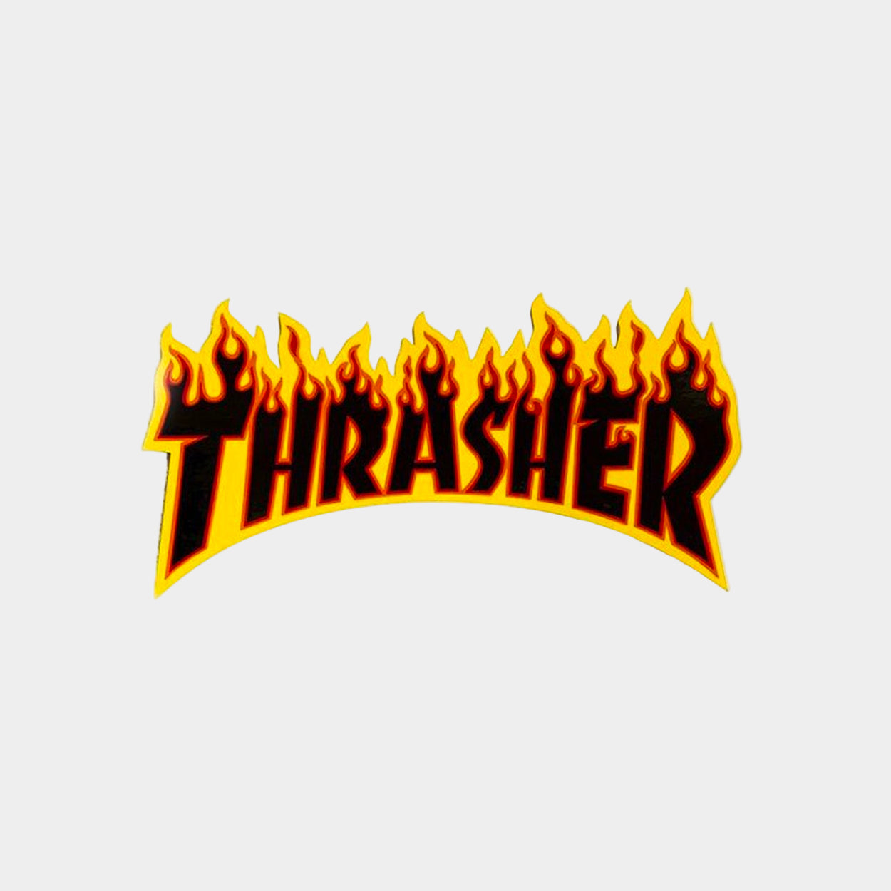 Thrasher Flame Logo Sticker - Assorted - Prime Delux Store