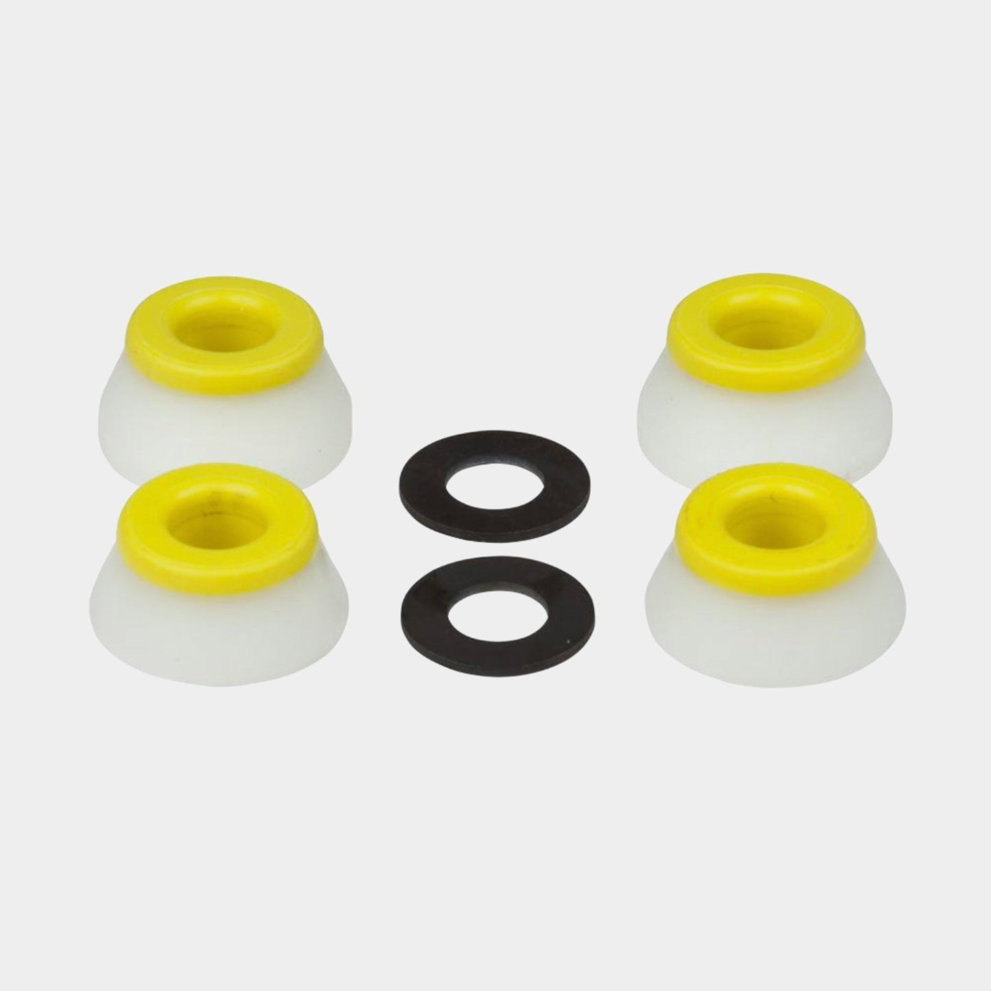 Bones Hardcore Bushings Medium 91 - Yellow / White - Prime Delux Store