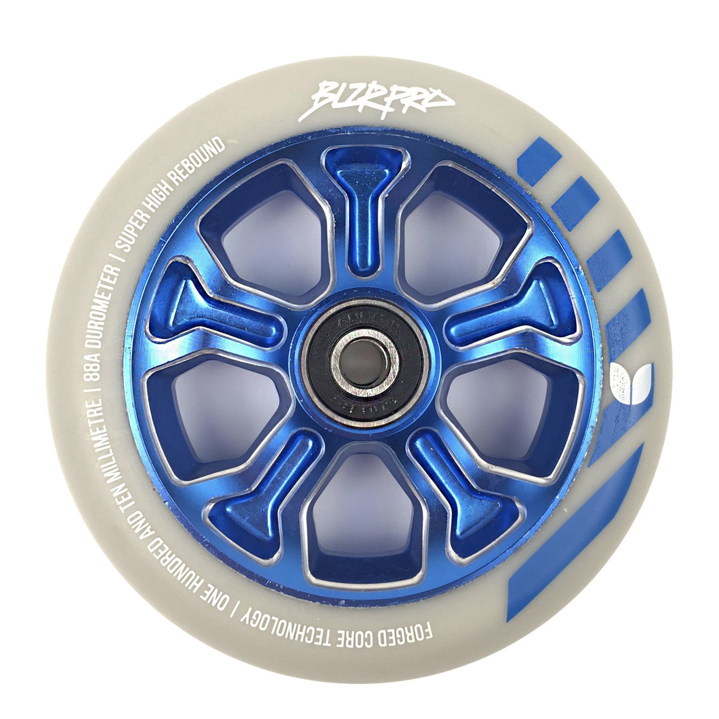 Blazer Pro Rebellion Forged Scooter Wheel 110 mm - Grey / Blue - Prime Delux Store
