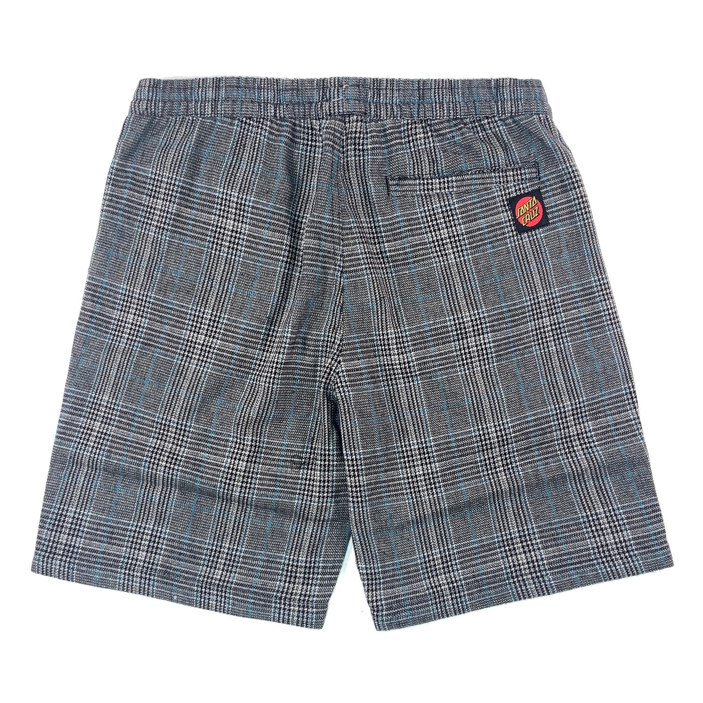 Santa Cruz Local Shorts - Black Check - Prime Delux Store