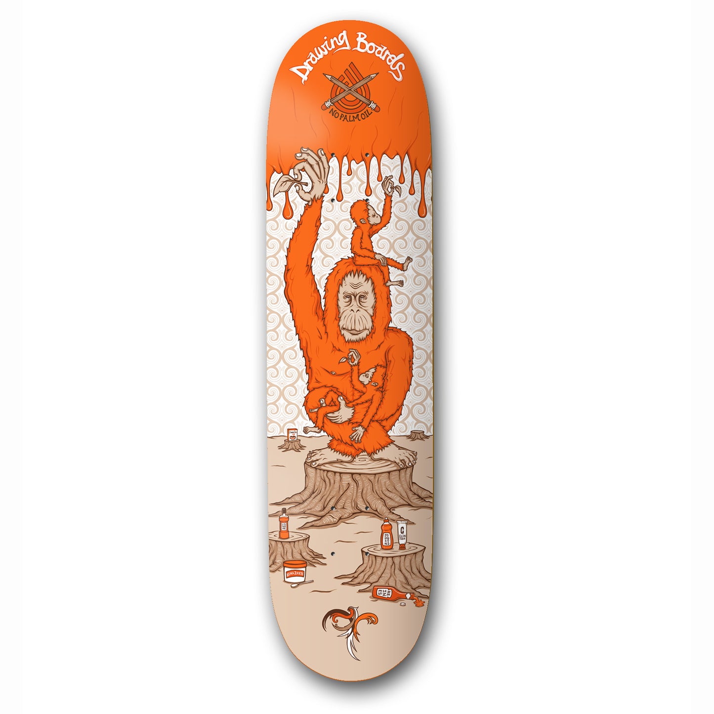 The Drawing Boards - 8.0" - Orangutan Deck - Prime Delux Store