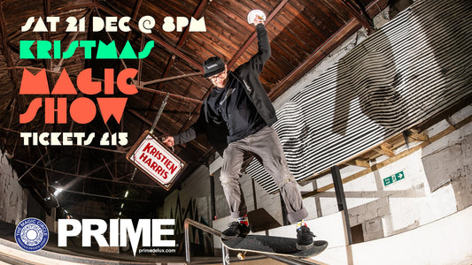 Kristmas Magic Show at Prime Skatepark Plymouth