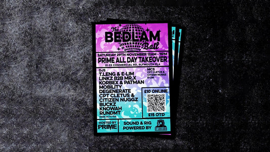 The Bedlam Ball, Prime Plymouth, Devon, UK.