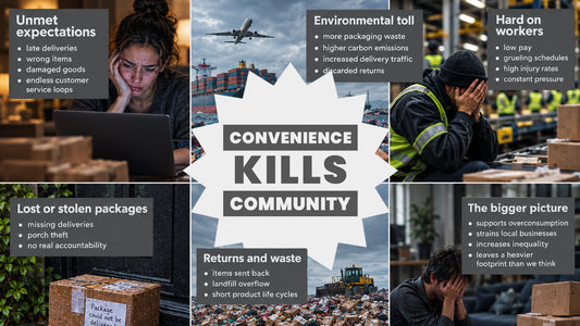 Convenience Kills Community