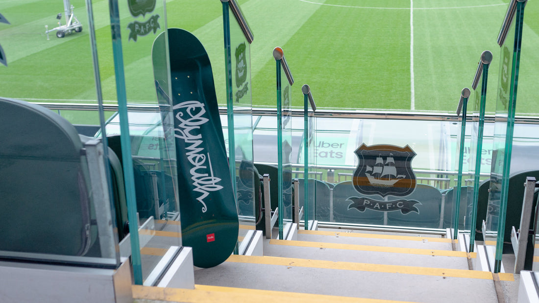 Plymouth's Flip the Script Deck by Chocolate Skateboards