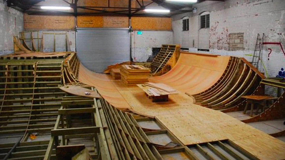 Prime Skatepark Progress Pictures in 2010