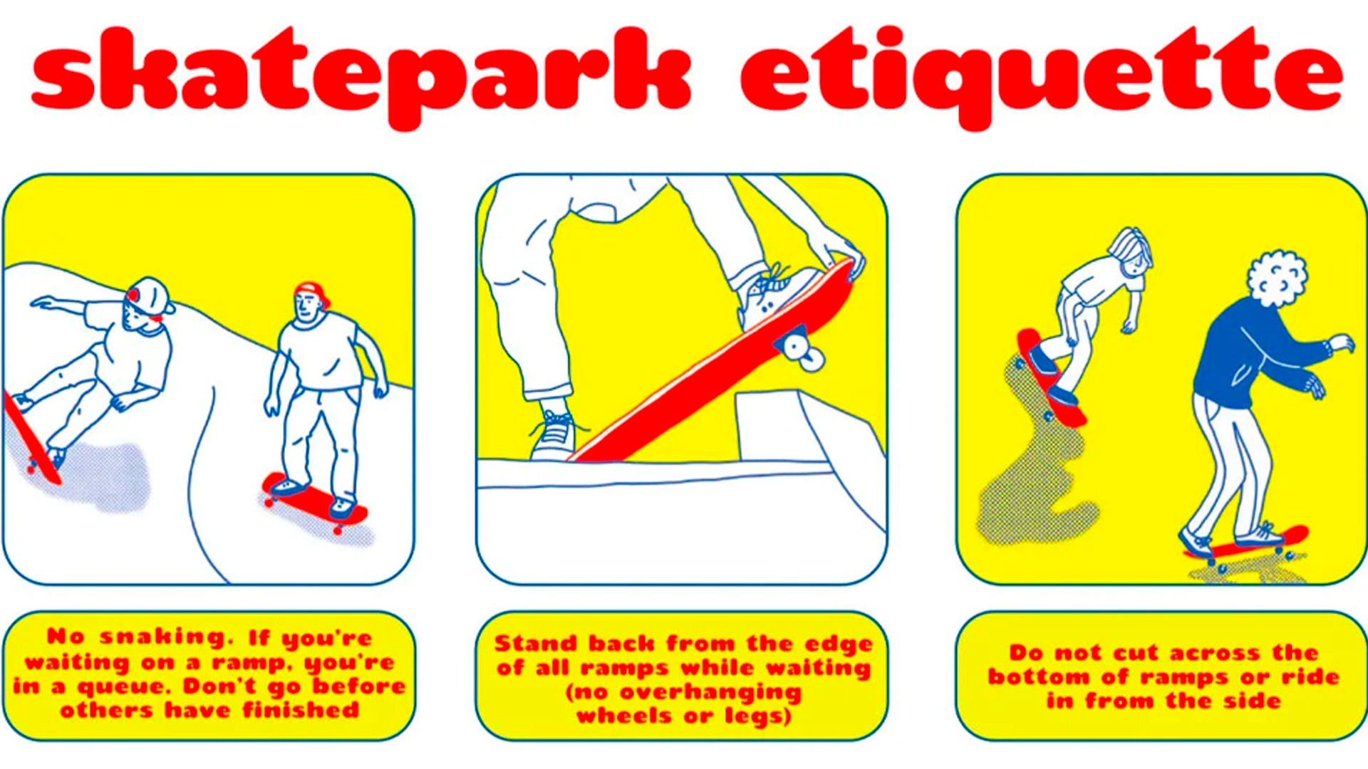 Skatepark Etiquette Prime Delux Store