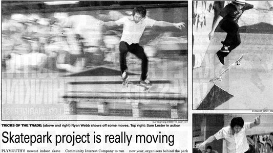 Prime Skatepark Progress Publicity in 2010