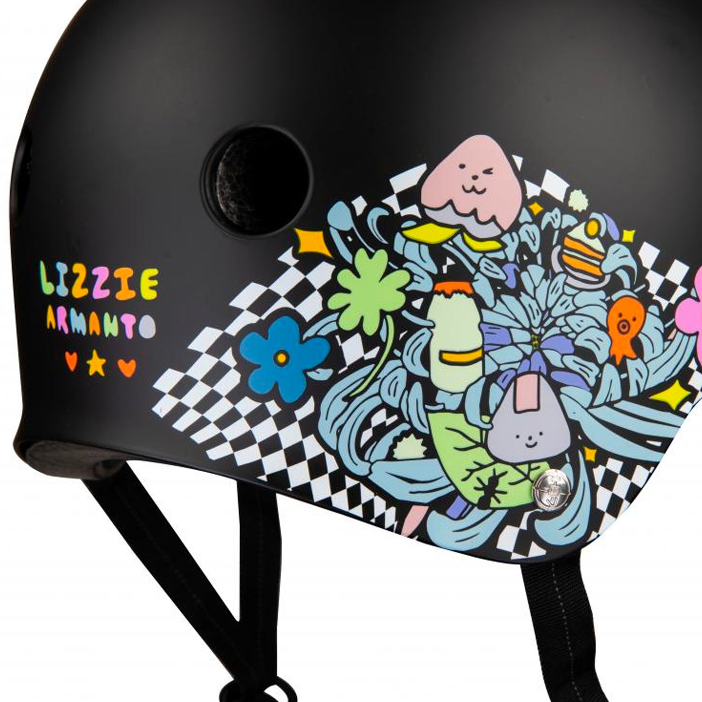 187 Killer Pads Lizzie Armanto Helmet - Matte Black - Prime Delux Store