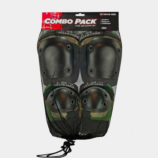 187 Killer Pads Combo Pack Knee & Elbow - Camo - Prime Delux Store