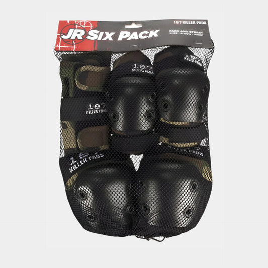 187 Killer Pads Junior Six Pack Set OSFA - Camo - Prime Delux Store