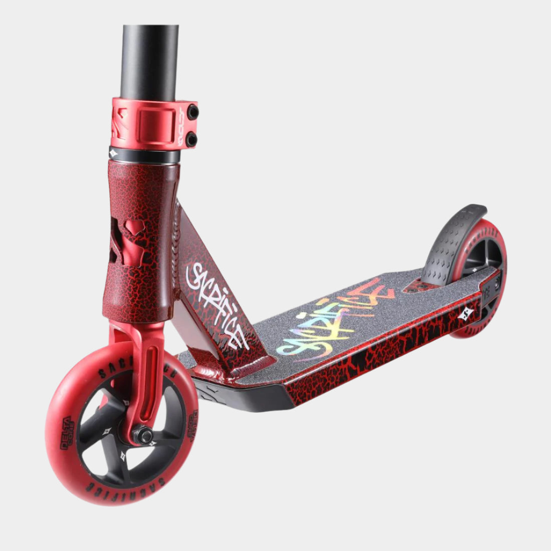 Sacrifice Mini Flyte V2 Red/Black Graffiti Scooter - Prime Delux Store