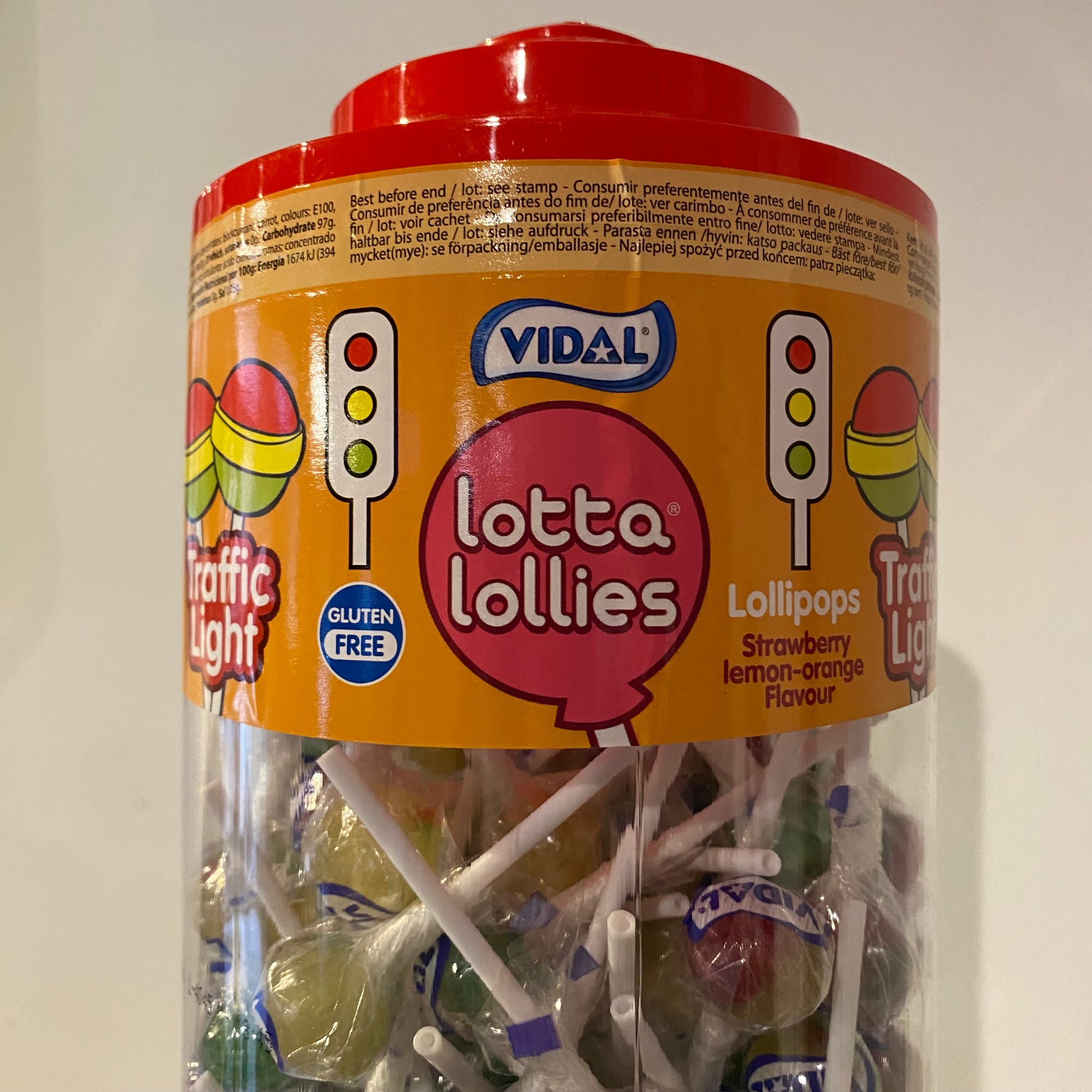 Vidal - Lotta Lollies Traffic Light - Assorted - Prime Delux Store