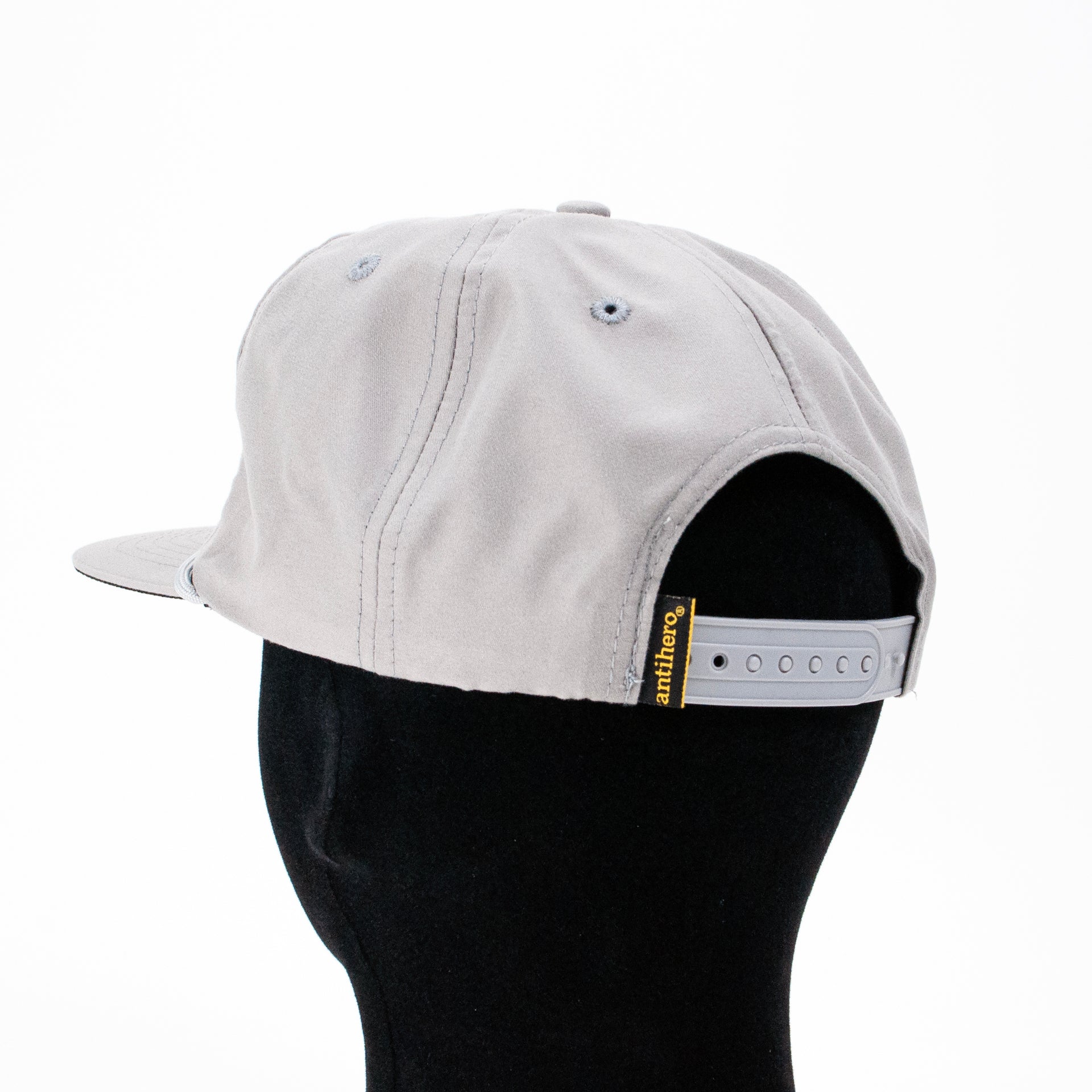 Anti Hero Basic Pidgeon Round Snapback Cap - Grey - Prime Delux Store