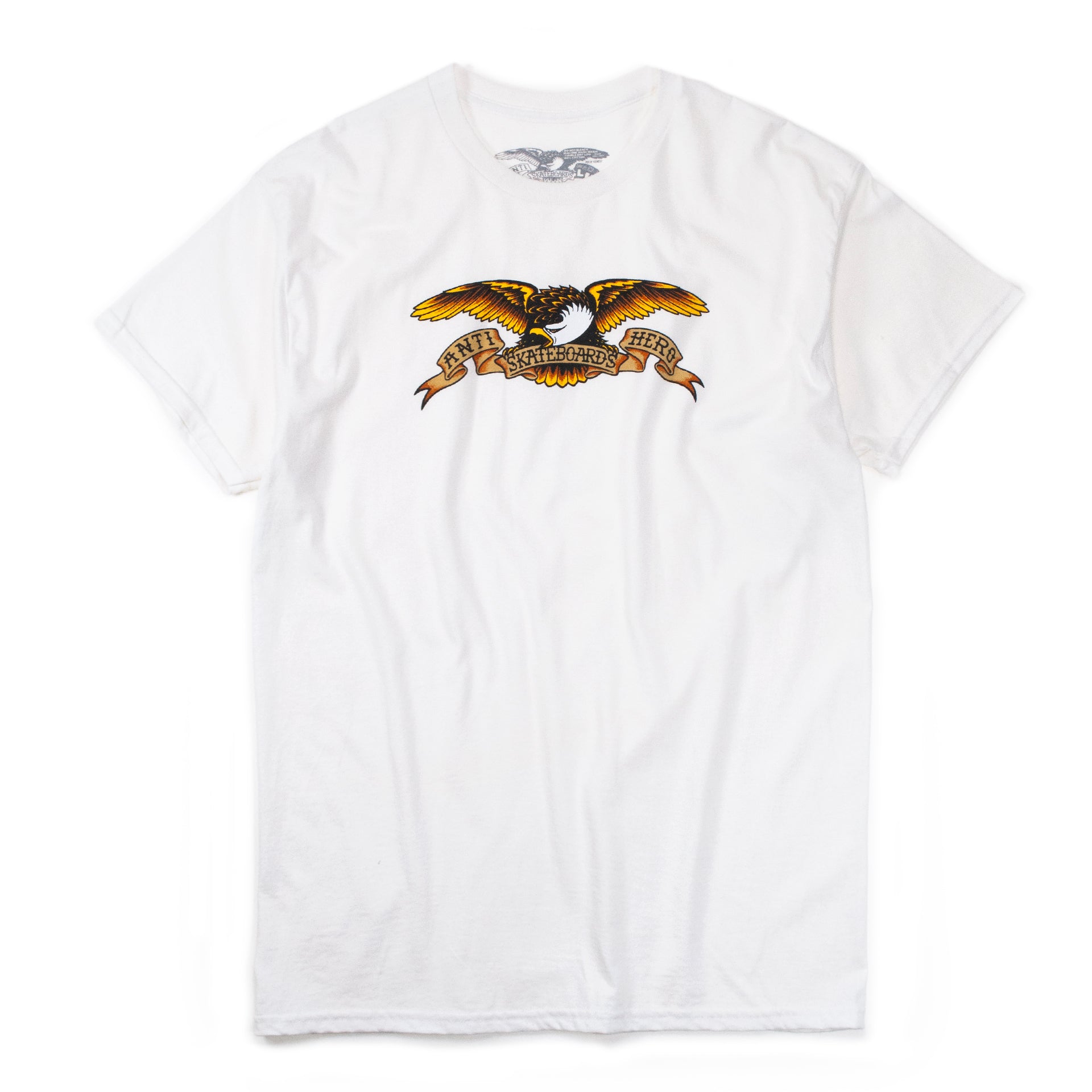 Anti Hero Eagle T-shirt - White/ Black - Prime Delux Store