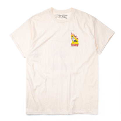 Anti Hero Flame Pidgeon T-shirt - Natural/ Multi - Prime Delux Store