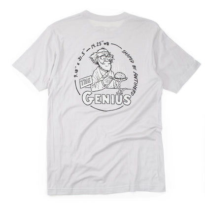 Anti Hero The Genius T-shirt - Silver/ Grey/ Black - Prime Delux Store