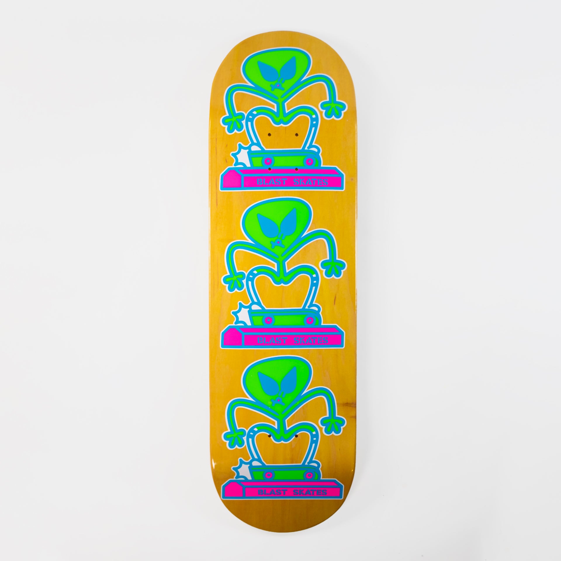 Blast Skates Alien Curb Club Deck 9"- Multi - Prime Delux Store