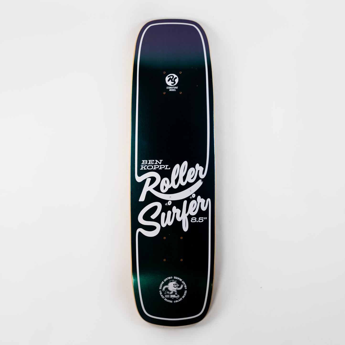 Blast Skates Ben Koppel Iridescent Roller Surfer Deck 8.5" - Multi - Prime Delux Store