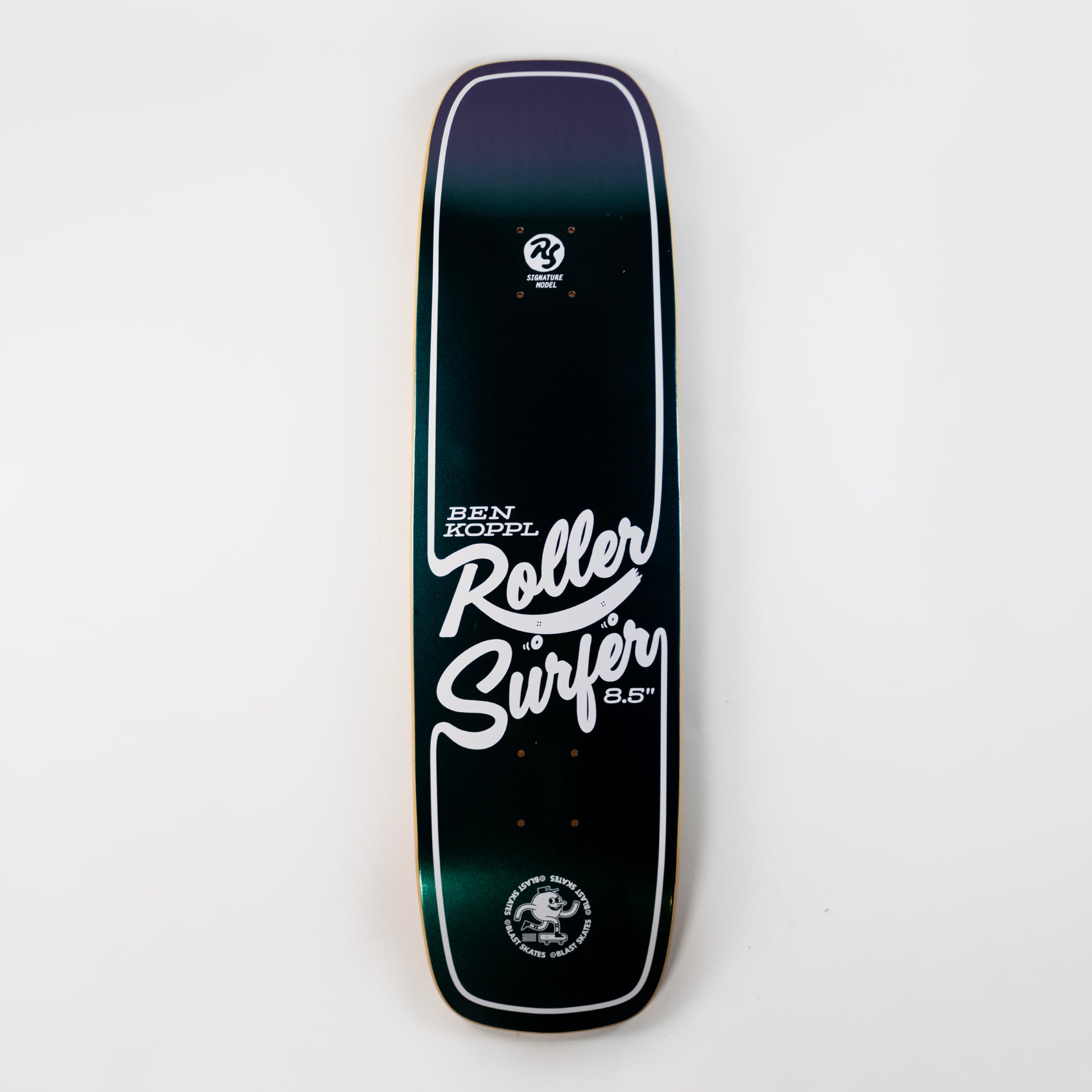 Blast Skates Ben Koppel Iridescent Roller Surfer Deck 8.5" - Multi - Prime Delux Store