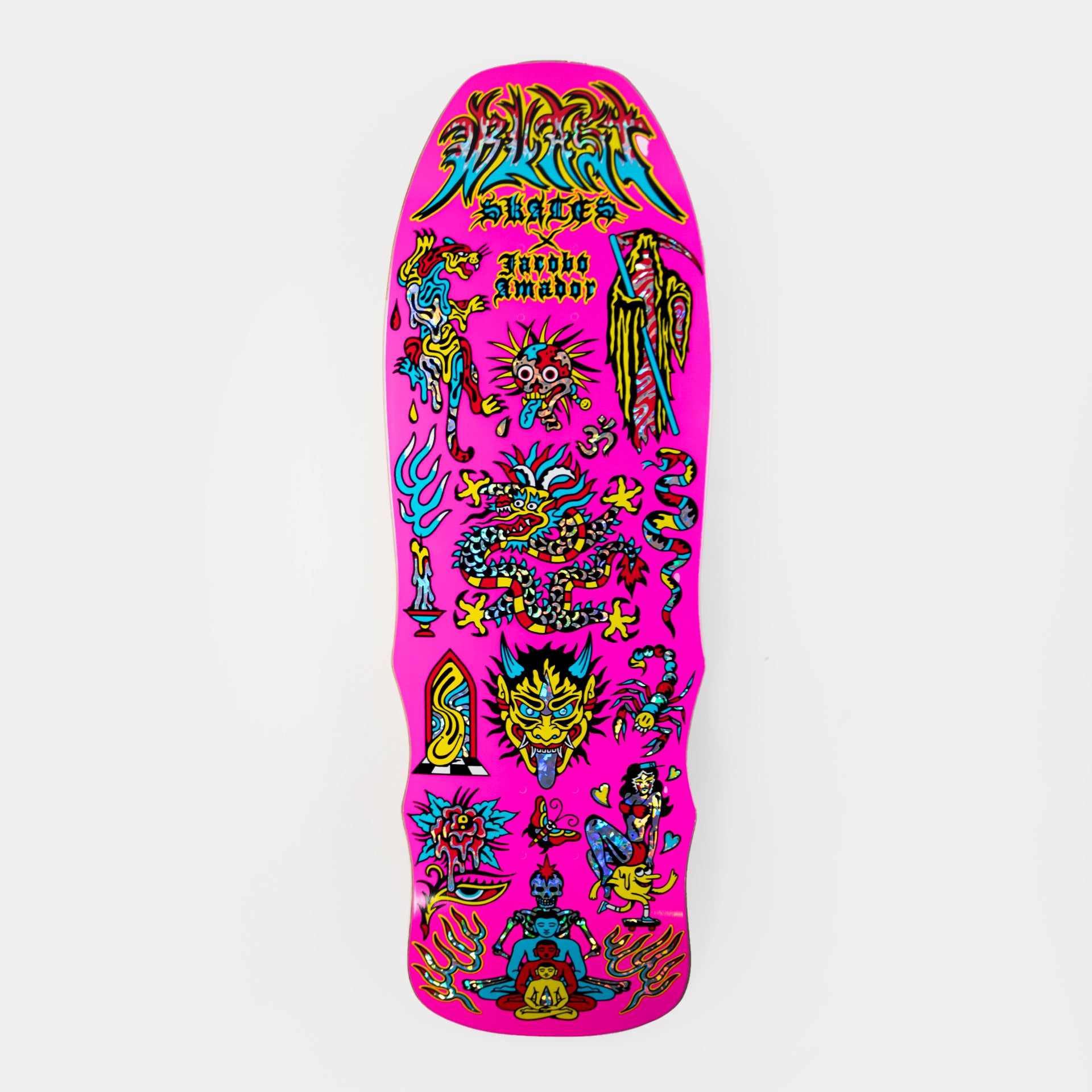 Blast Skates x Jacobo Amador Flash Collection Deck - Multi - Prime Delux Store