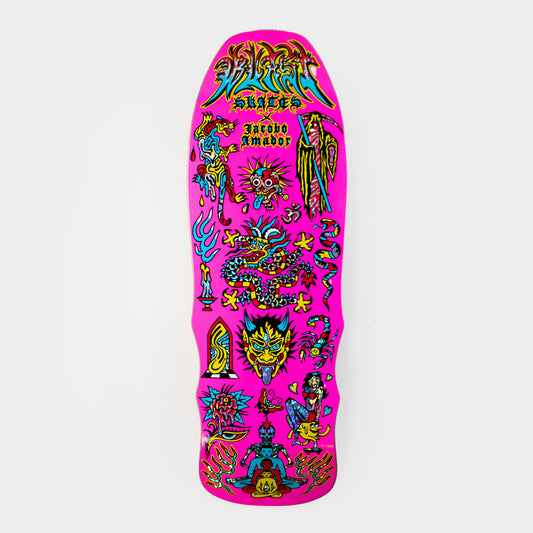 Blast Skates x Jacobo Amador Flash Collection Deck - Multi - Prime Delux Store