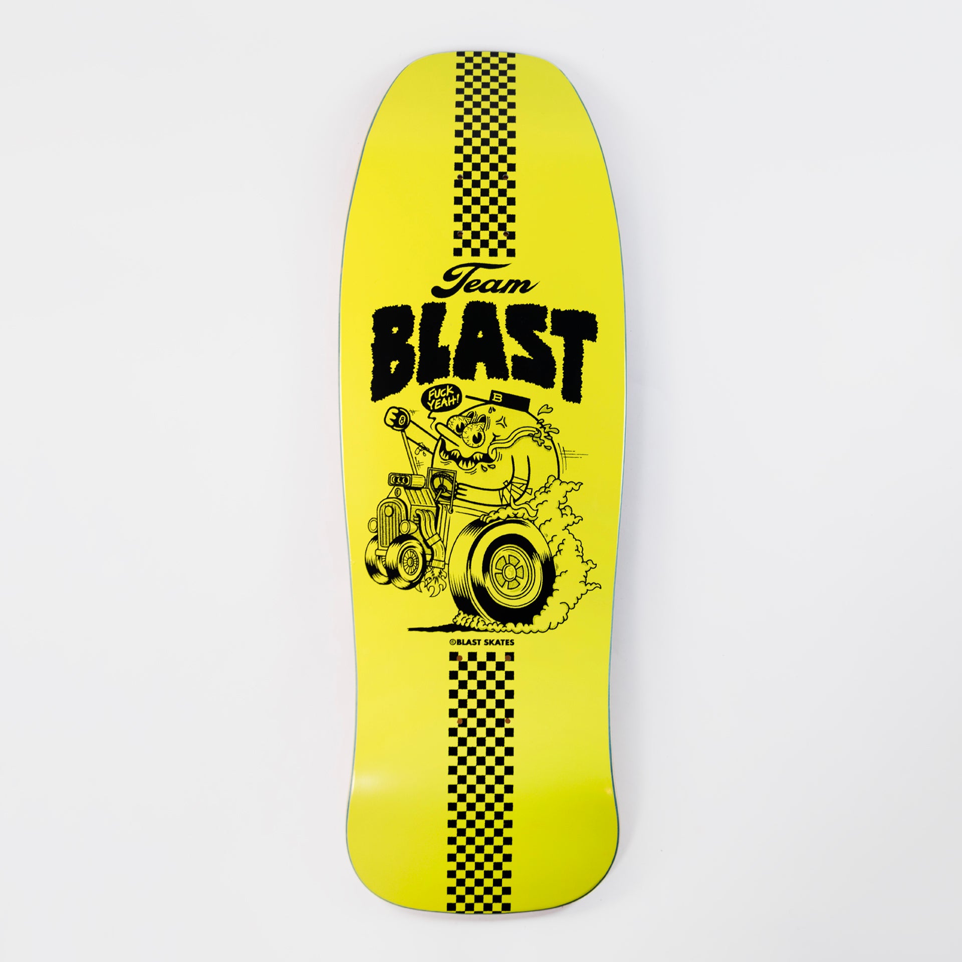 Blast Skates Team Blast Deck 10.25"- Yellow - Prime Delux Store