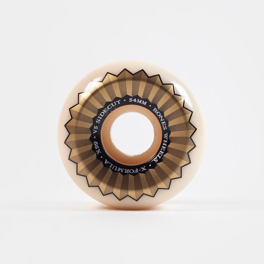 Bones Wheels - X-Formula V5 Sidecut 99a - White - Prime Delux Store