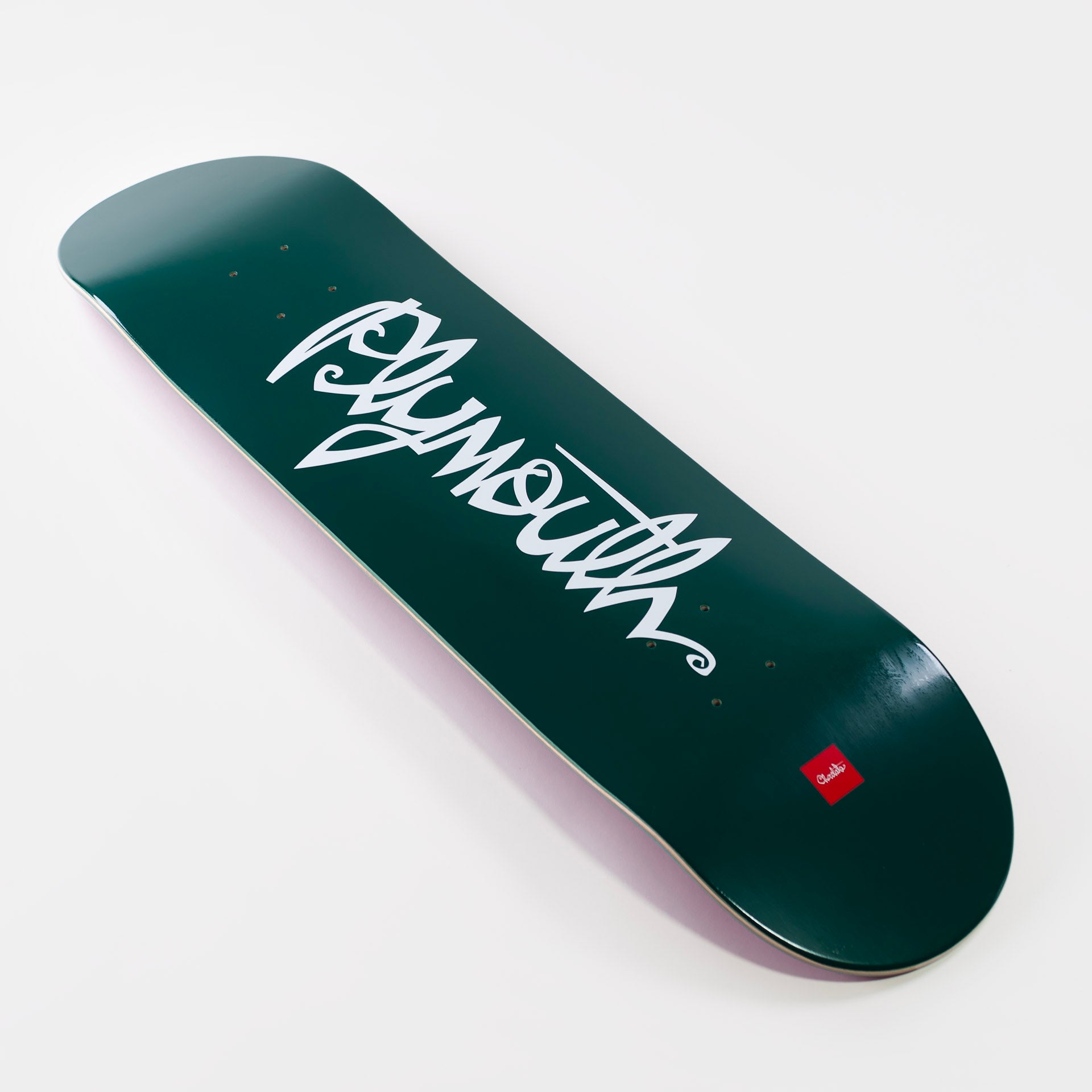 Chocolate - 8.25" Flip the Script Plymouth Deck - Argyle Green - Prime Delux Store