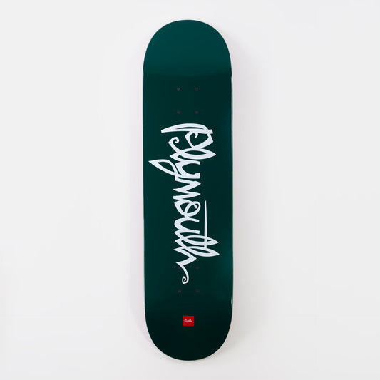 Chocolate - 8.25" Flip the Script Plymouth Deck - Argyle Green - Prime Delux Store