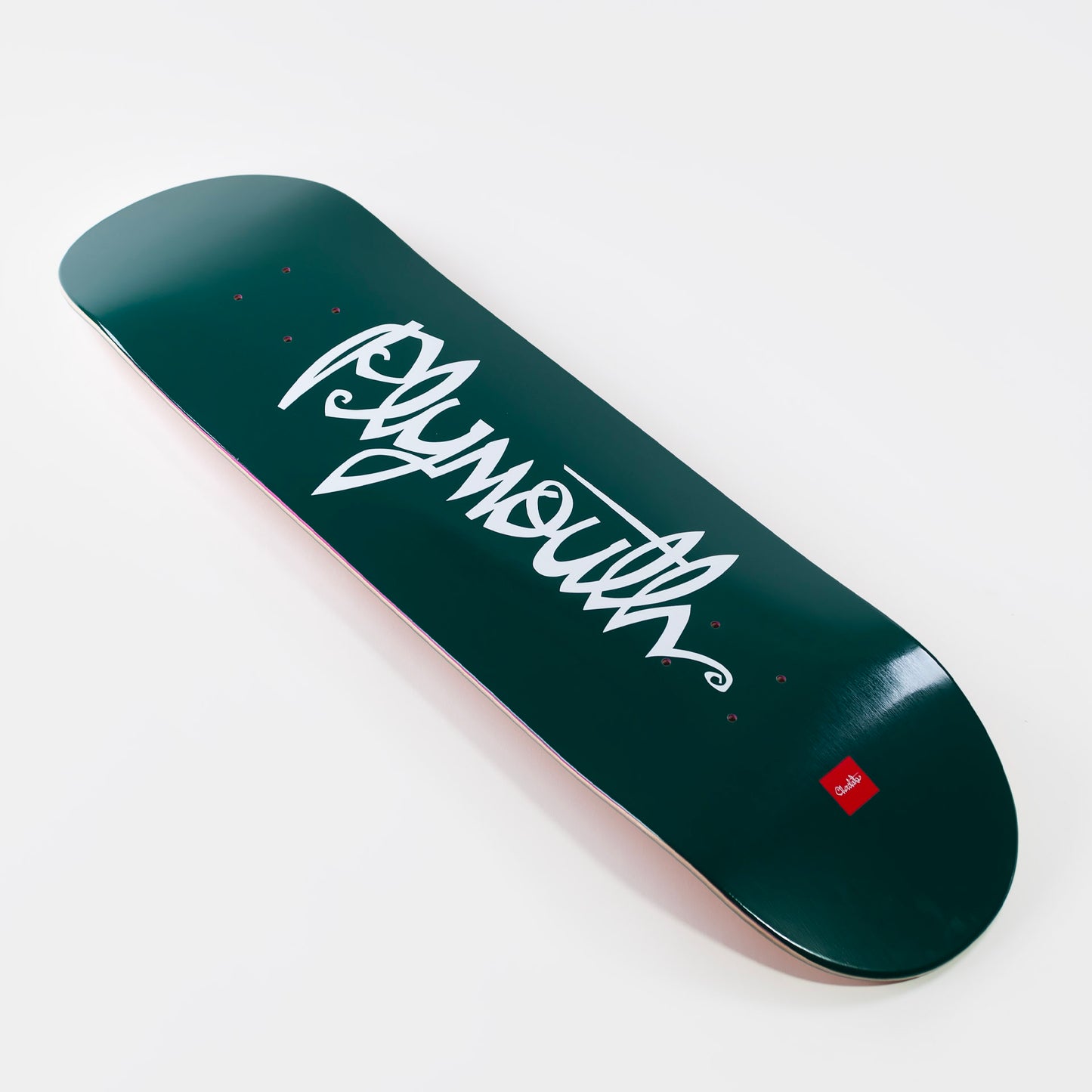 Chocolate - 8.5" Flip the Script Plymouth Deck - Argyle Green - Prime Delux Store