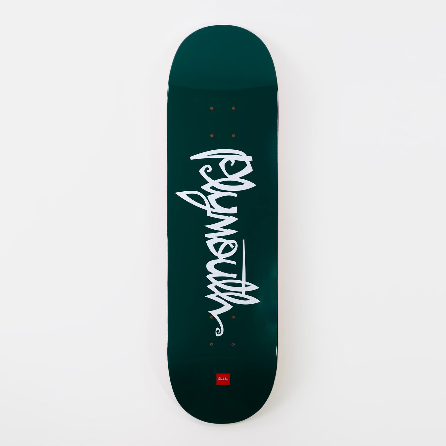 Chocolate - 8.5" Flip the Script Plymouth Deck - Argyle Green - Prime Delux Store