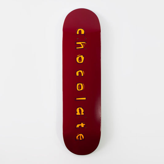 Chocolate 8" Comic Aikens Deck - Red, available at Prime Delux Store, Plymouth, Devon.