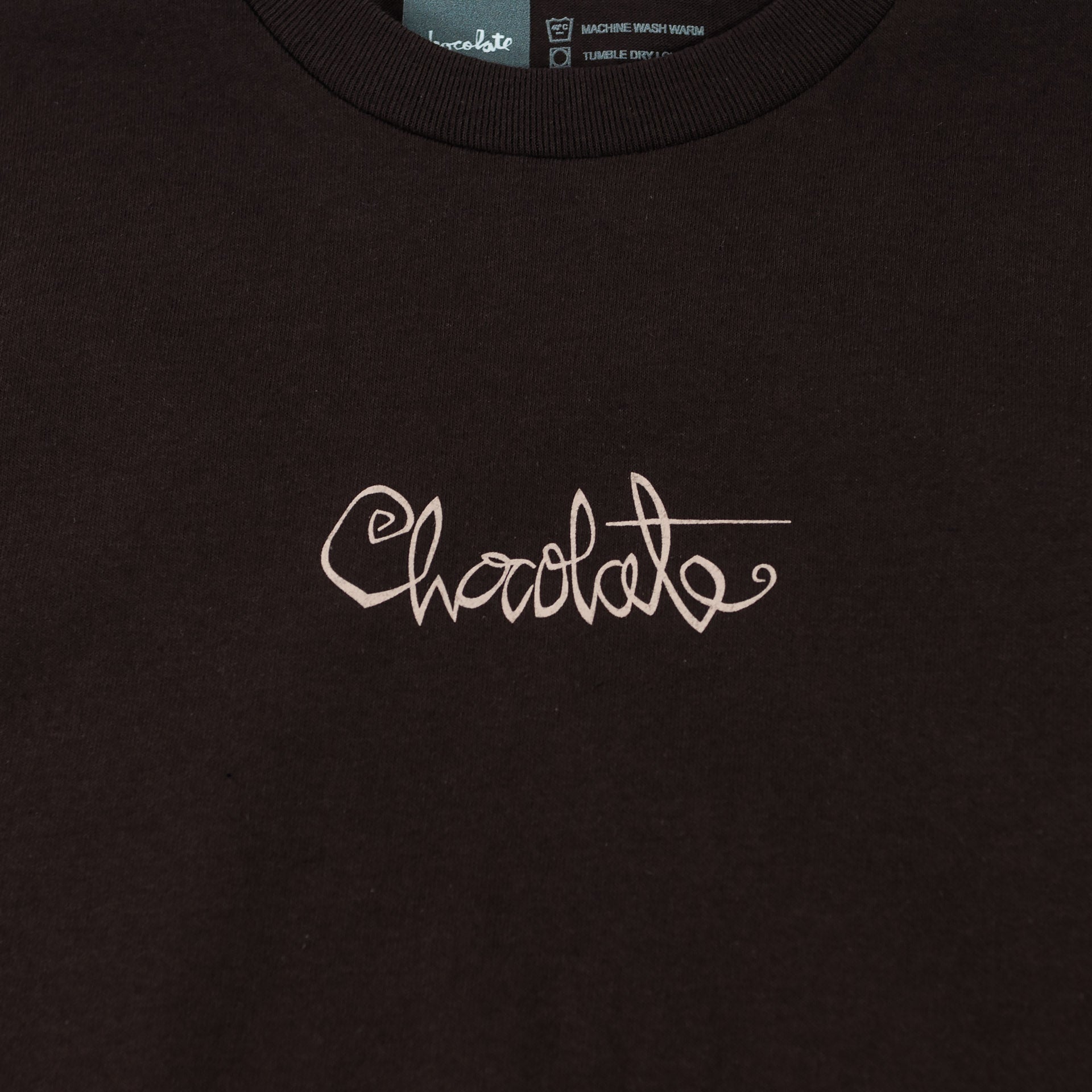 Chocolate Skateboards - 94' Script T-Shirt - Dark Chocolate - Prime Delux Store