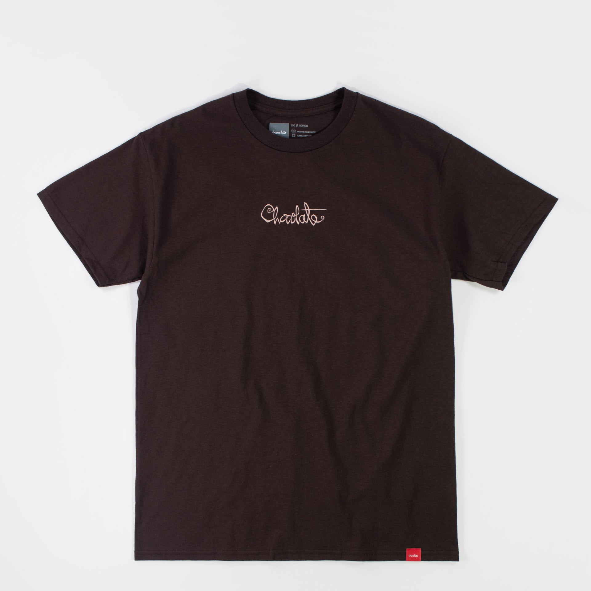 Chocolate Skateboards - 94' Script T-Shirt - Dark Chocolate - Prime Delux Store