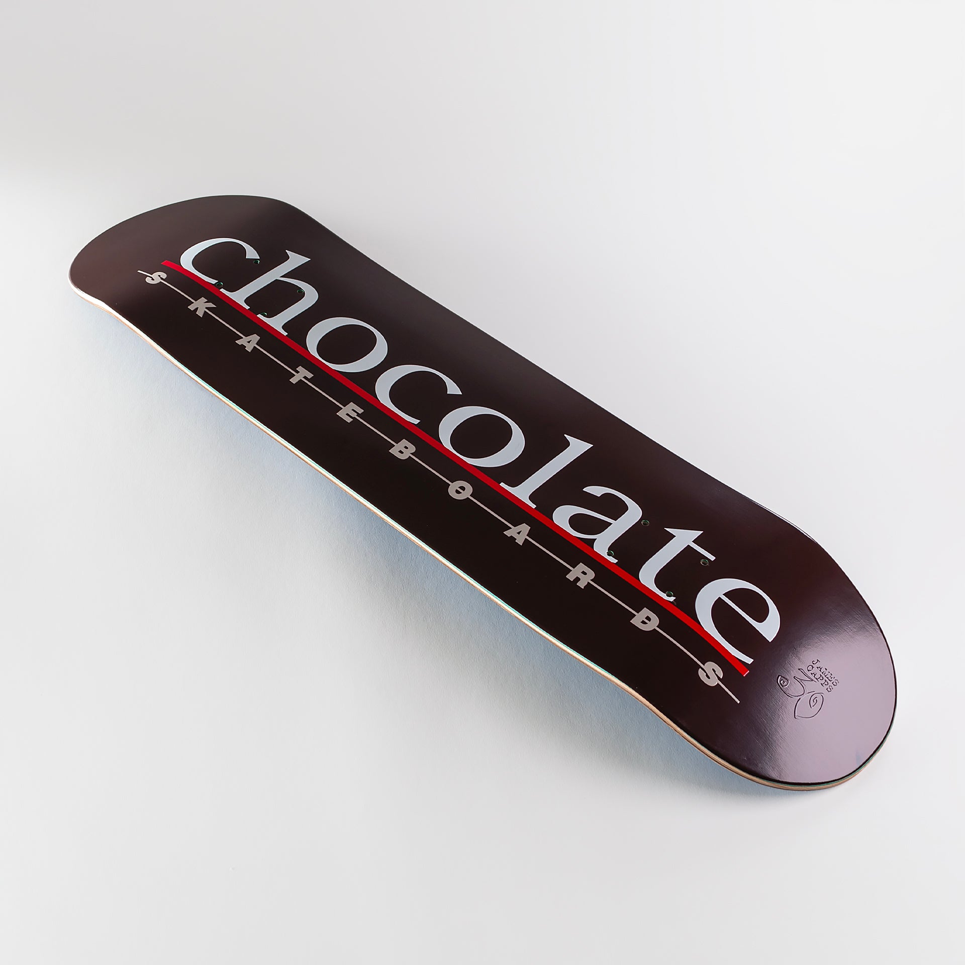 Chocolate 8" The Bar Logo James Capps Deck - Brown - Prime Delux Store